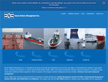 Tablet Screenshot of naviostankers-management.com